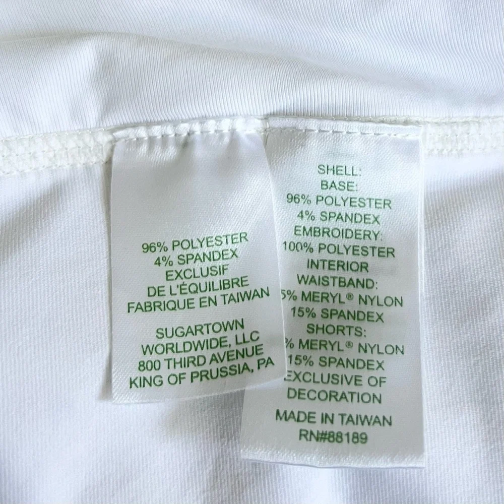 Lilly Pulitzer Luxletic Gardenia Eyelet Skort - Picture 5 of 6